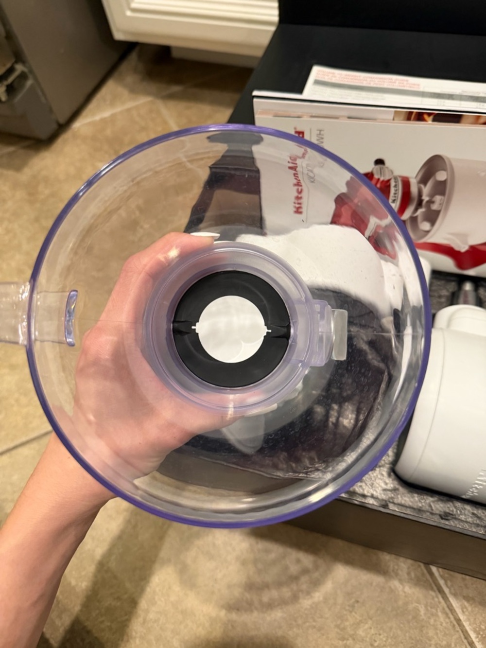 KitchenAid KSMSFTA Stand Mixer Sifter Scale Attachment Baking - Picture 6 of 9